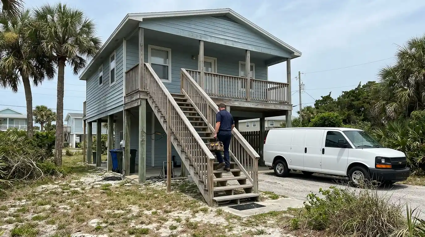 Beach cottage in Jacksonville Beach, Florida