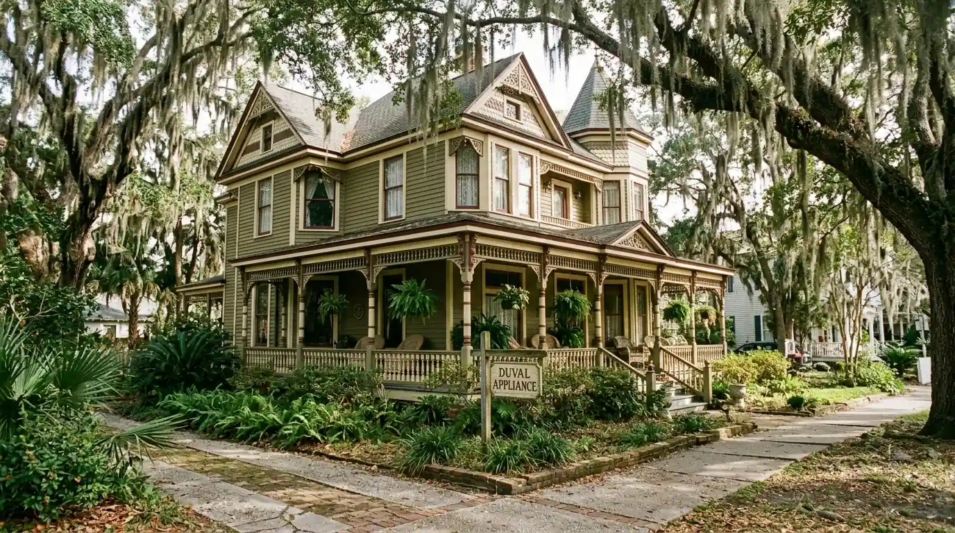 Victorian-era home in Fernandina Beach, Florida