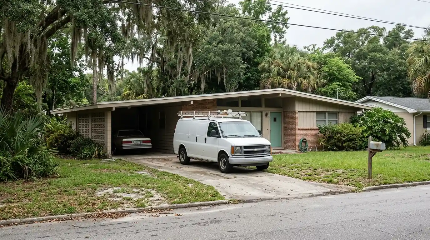 Mid-century ranch home in Arlington, Jacksonville