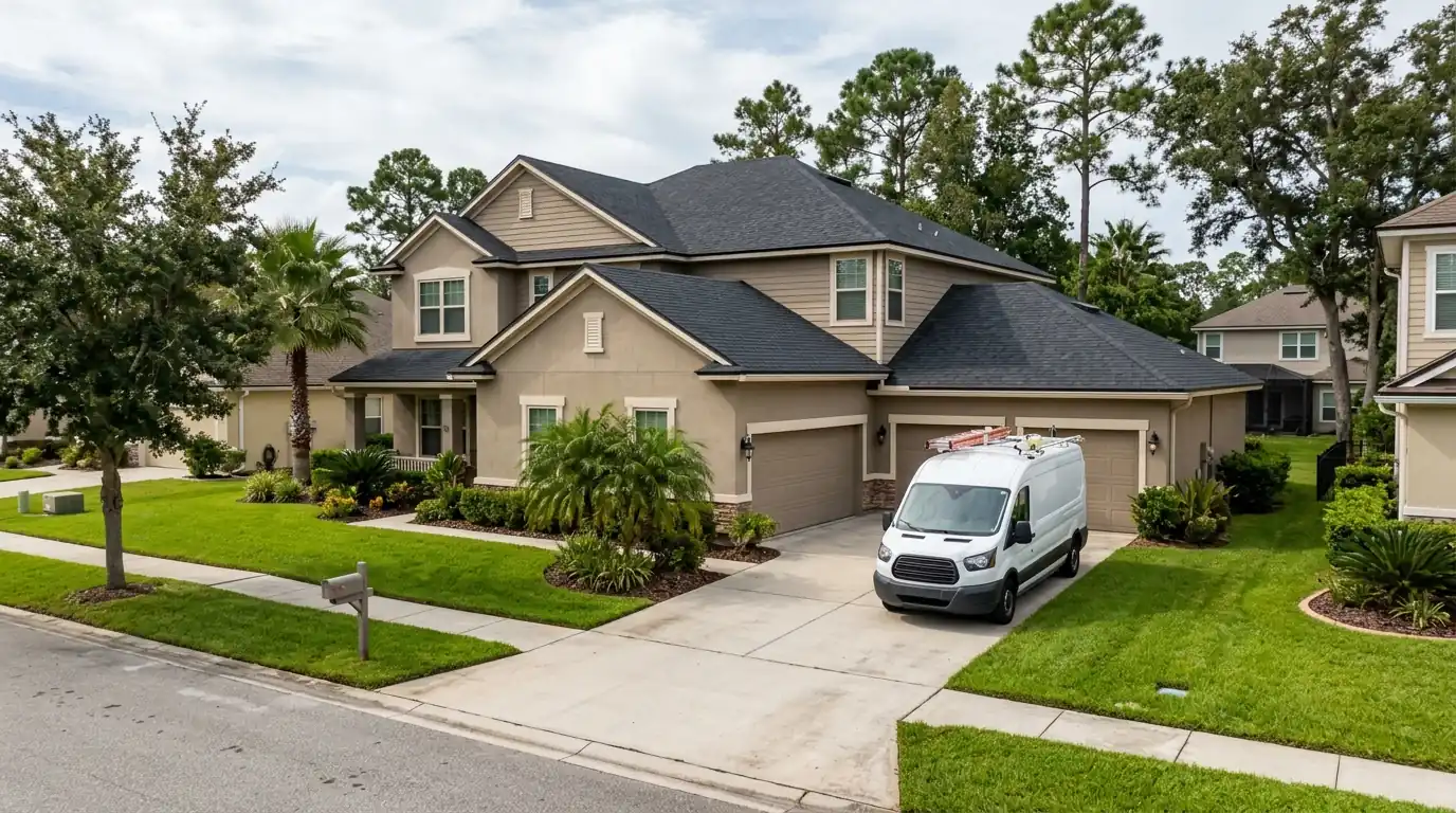 Home in a planned community on Fleming Island, Florida