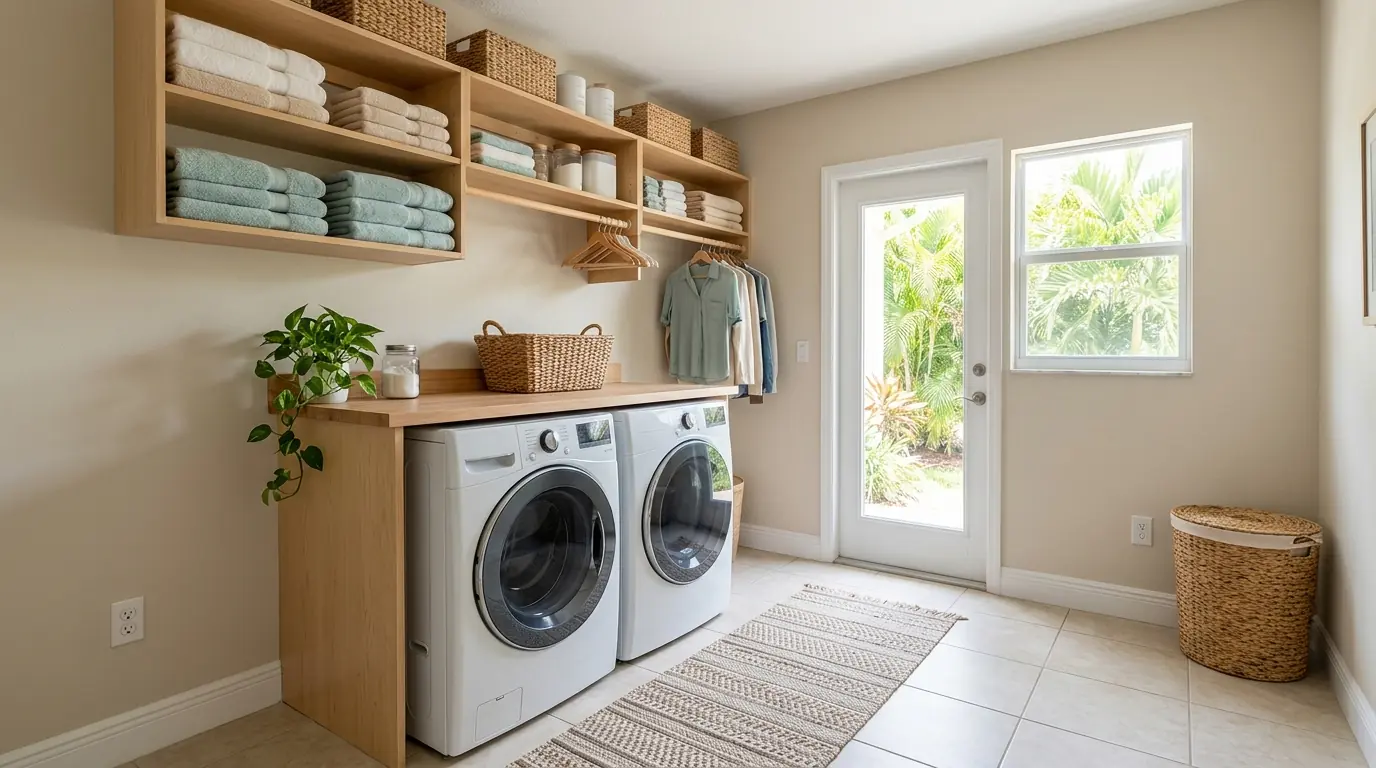 Laundry room in a Jacksonville area home